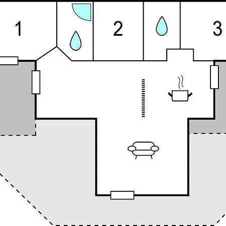 Three-bedroom In Sydals *